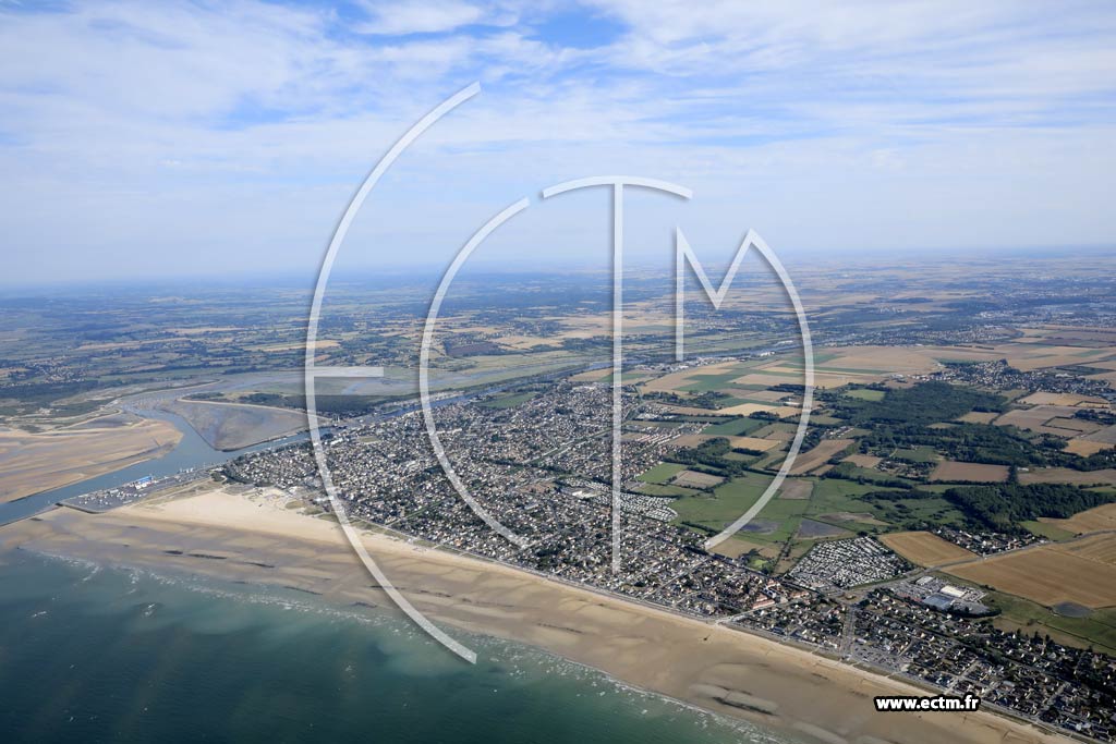Photo arienne de Ouistreham