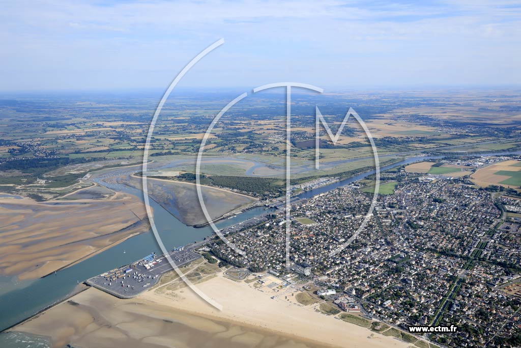 Photo arienne de Ouistreham