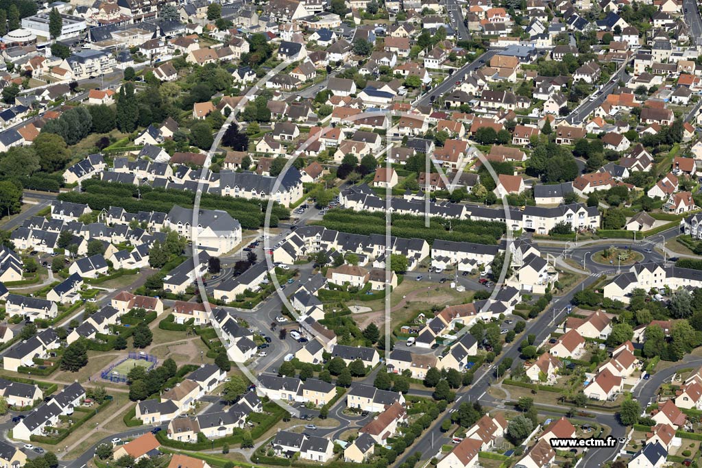 Photo arienne de Ouistreham (le Clos Guillaume)