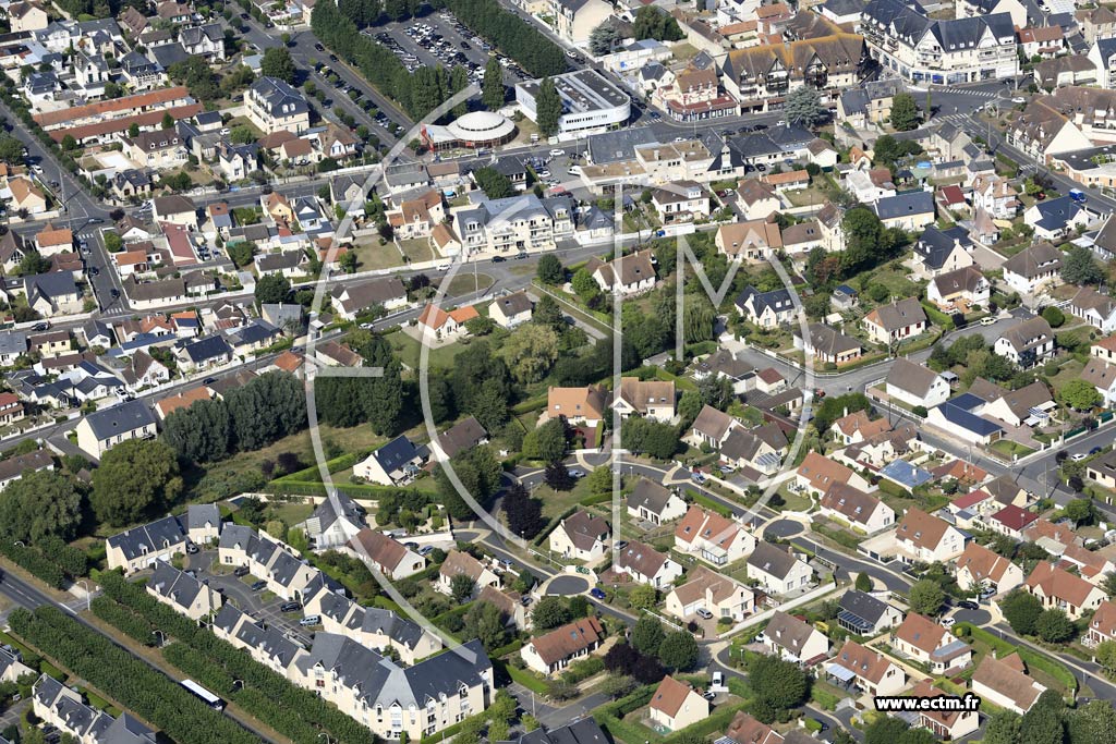 Photo arienne de Ouistreham (Riva Bella)