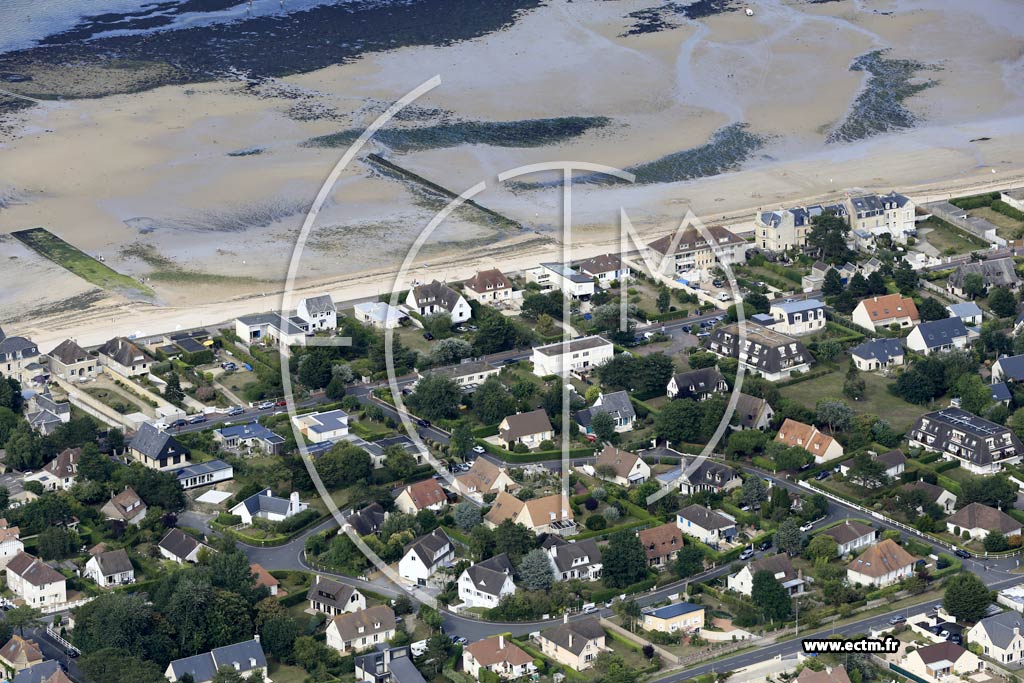 Photo arienne de Saint-Aubin-sur-Mer