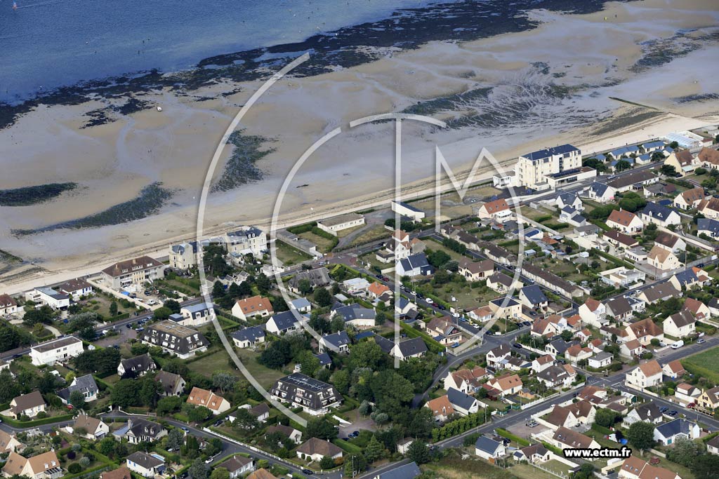 Photo arienne de Saint-Aubin-sur-Mer (Est)