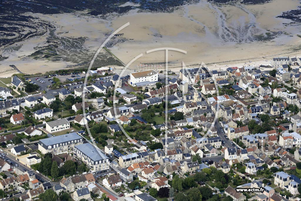 Photo arienne de Saint-Aubin-sur-Mer (Ouest)