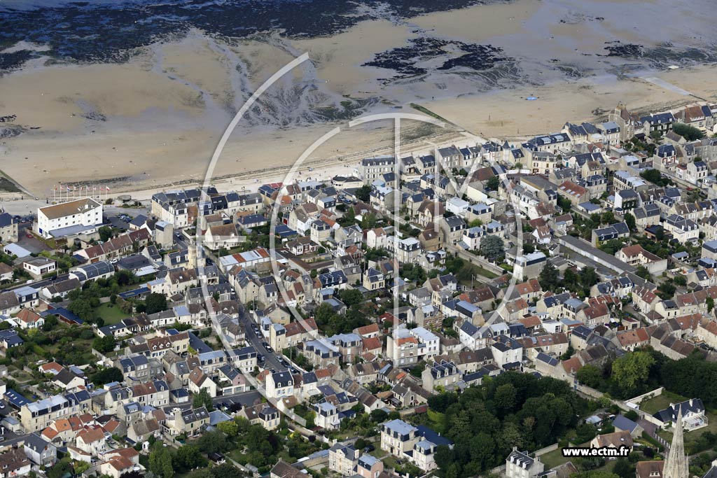 Photo arienne de Saint-Aubin-sur-Mer (Ouest)