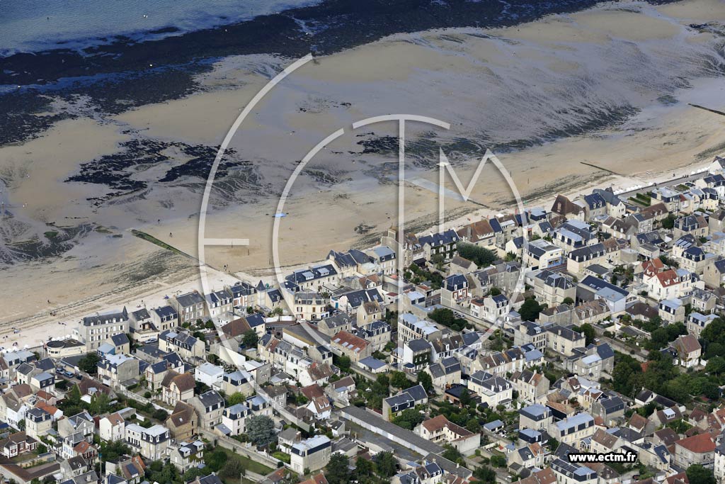Photo arienne de Saint-Aubin-sur-Mer (Ouest)