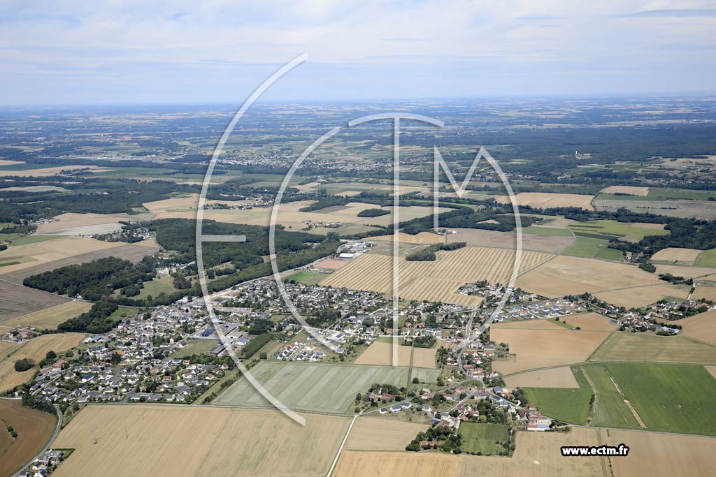Photo arienne de Athe-sur-Cher
