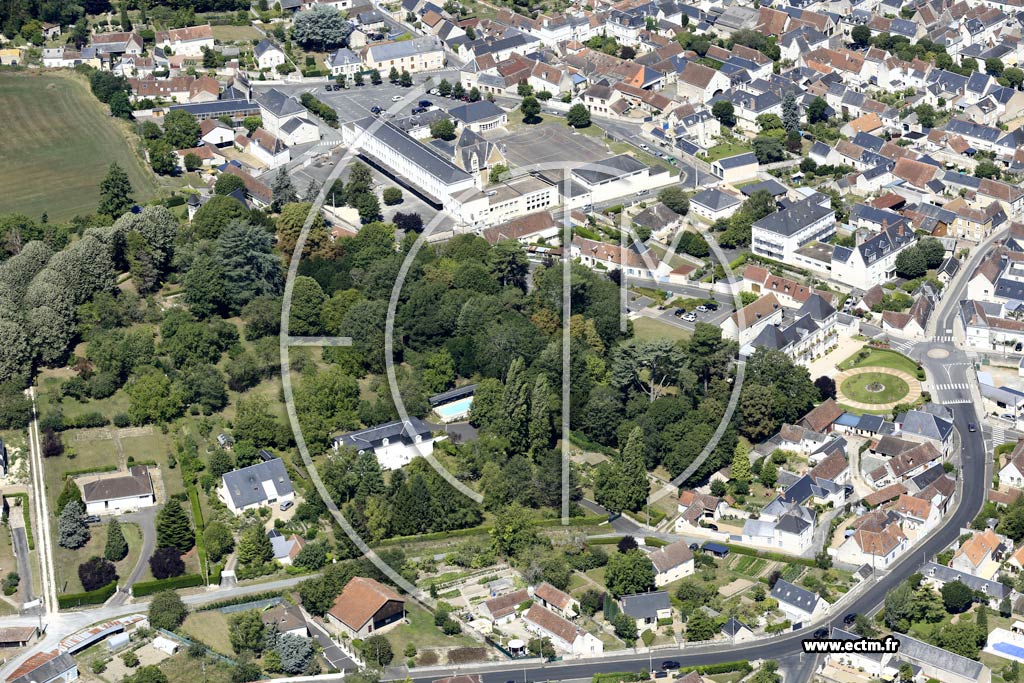 Photo arienne de Blr (Centre)