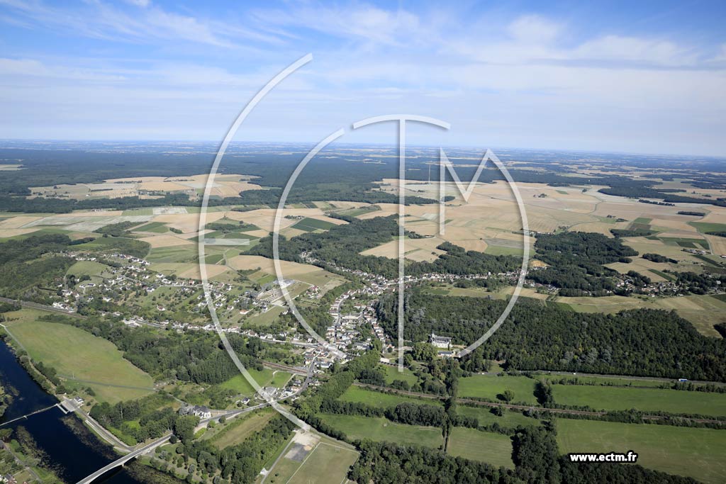 Photo arienne de Chissay-en-Touraine