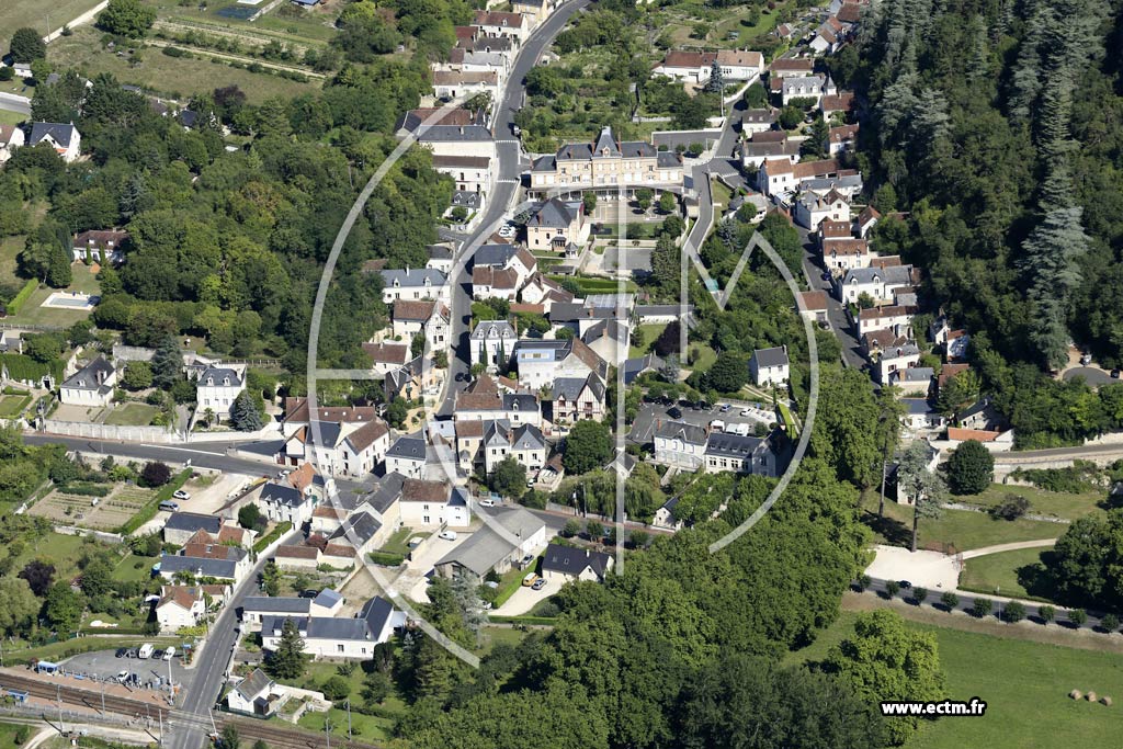 Photo arienne de Chissay-en-Touraine