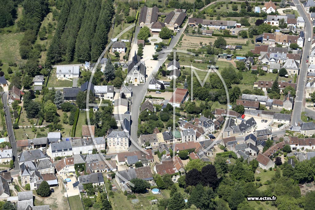 Photo arienne de Monteaux