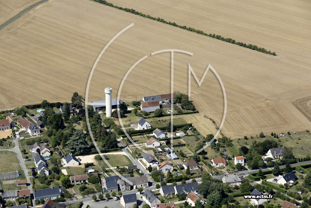 Photo arienne de Montreuil-en-Touraine