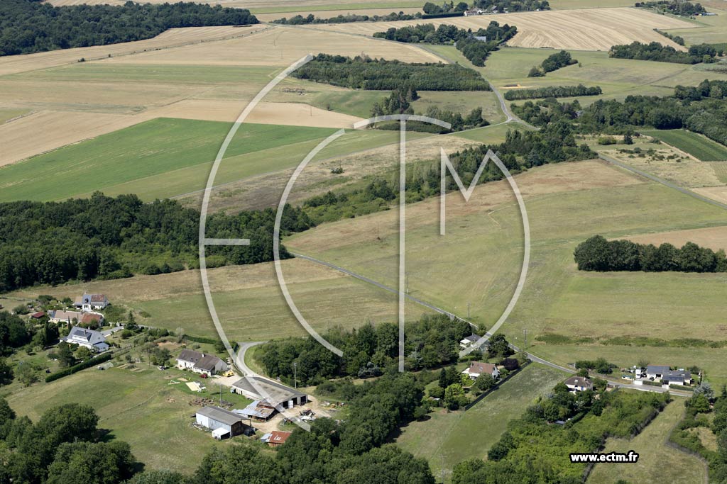 Photo arienne de Poc-sur-Cisse (Vausubleau)