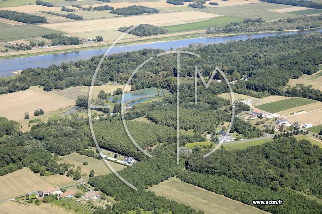 Photo arienne de Rilly-sur-Loire