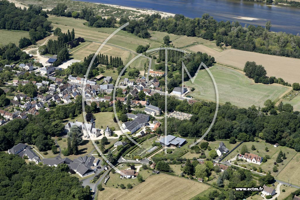 Photo arienne de Rilly-sur-Loire