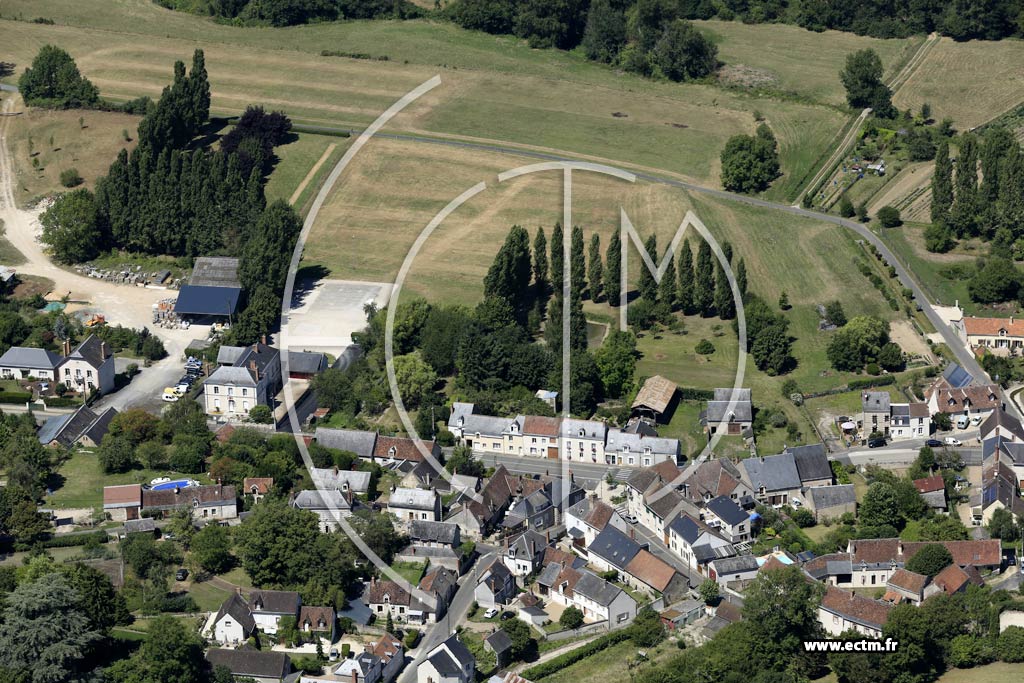 Photo arienne de Rilly-sur-Loire