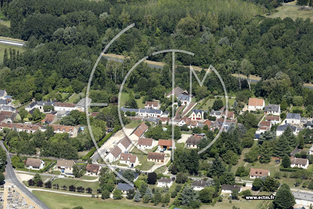 Photo arienne de Saint-Georges-sur-Cher (Centre)