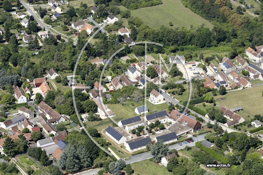 Photo arienne de Saint-Georges-sur-Cher (Centre)