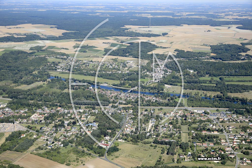 Photo arienne de Saint-Georges-sur-Cher (Est)