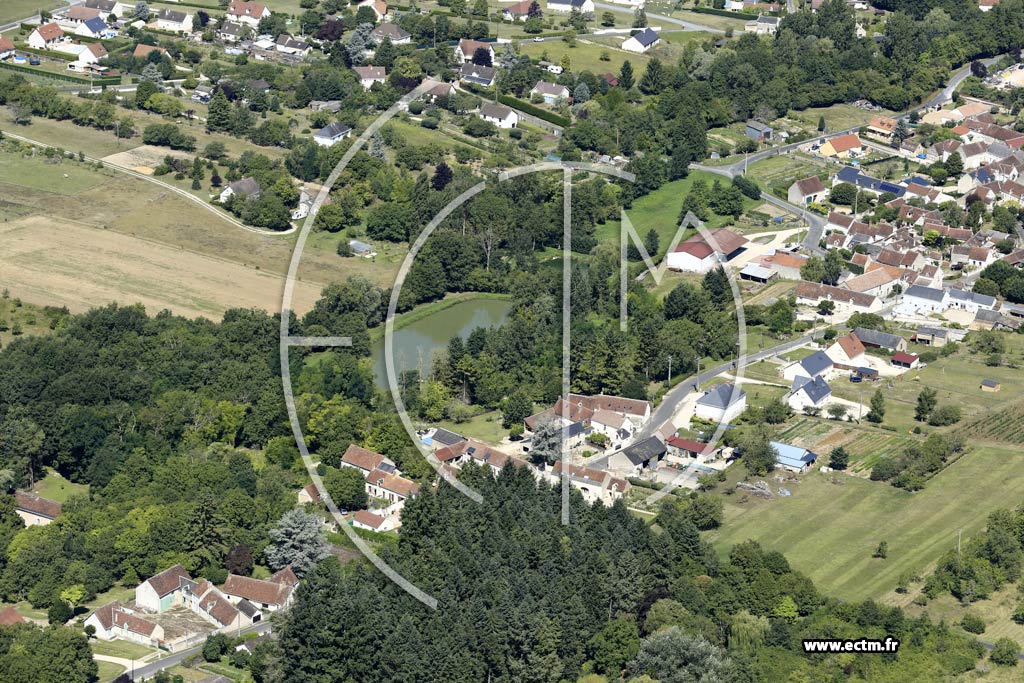 Photo arienne de Saint-Georges-sur-Cher (Est)