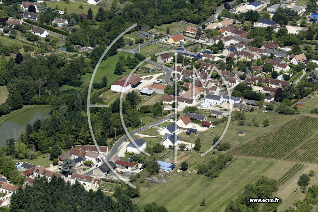 Photo arienne de Saint-Georges-sur-Cher (Est)