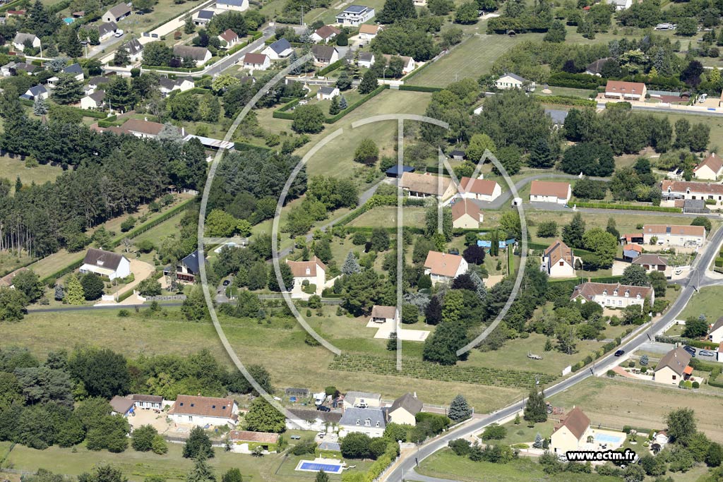 Photo arienne de Saint-Georges-sur-Cher (Est)