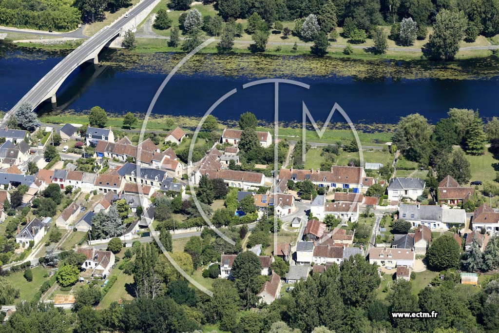 Photo arienne de Saint-Georges-sur-Cher (le Port)