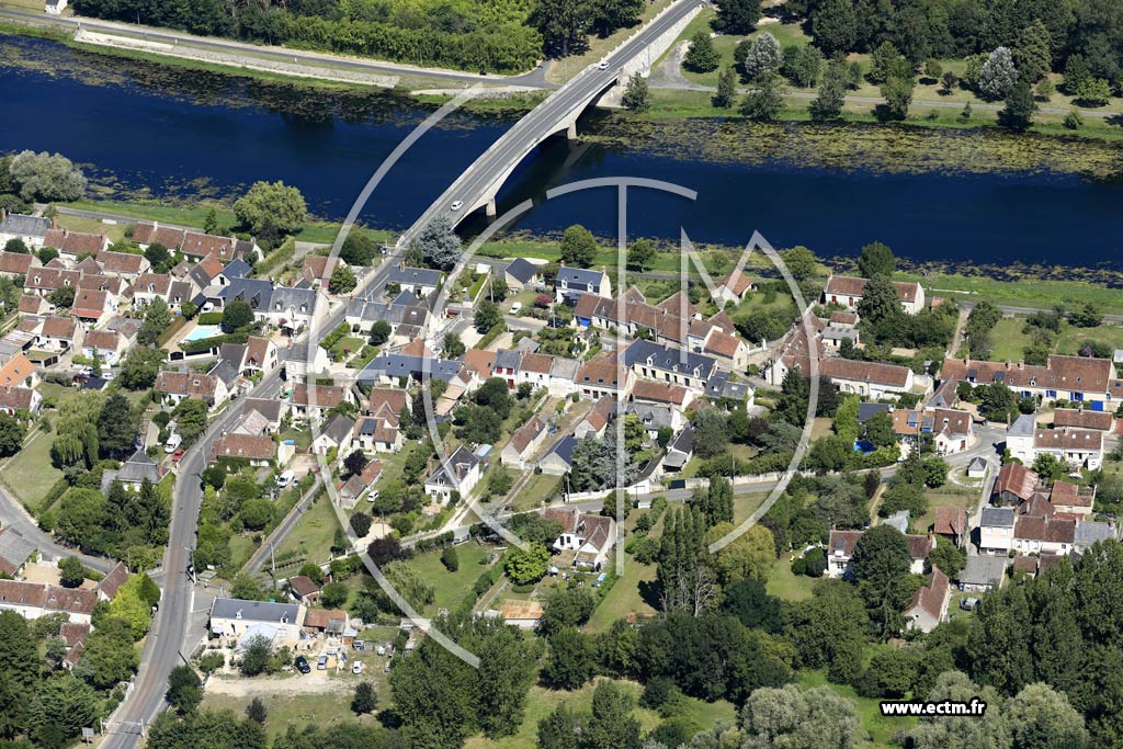Photo arienne de Saint-Georges-sur-Cher (le Port)