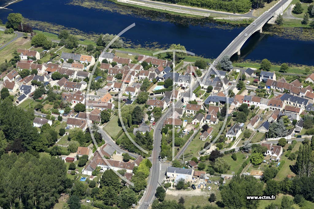 Photo arienne de Saint-Georges-sur-Cher (le Port)