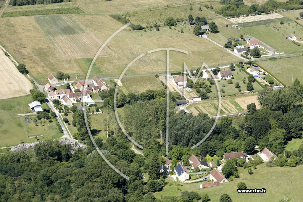 Photo arienne de Saint-Georges-sur-Cher (Ouest)