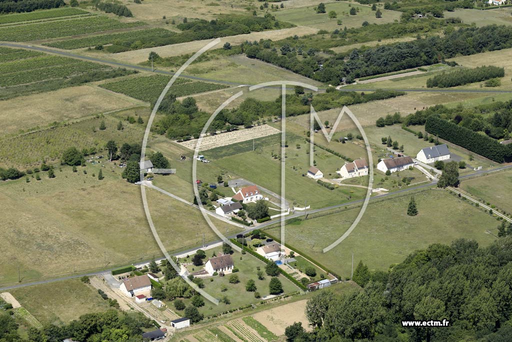 Photo arienne de Saint-Georges-sur-Cher (Ouest)