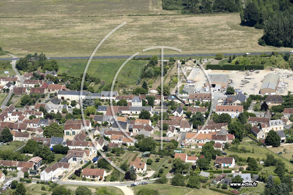 Photo arienne de Saint-Georges-sur-Cher (Ouest)