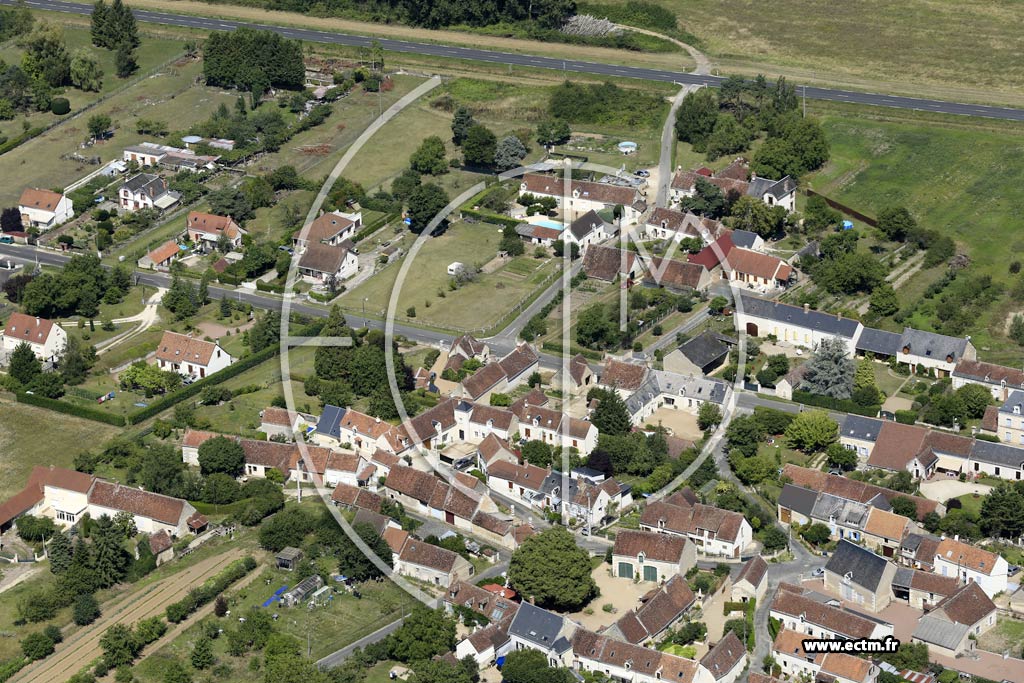 Photo arienne de Saint-Georges-sur-Cher (Ouest)