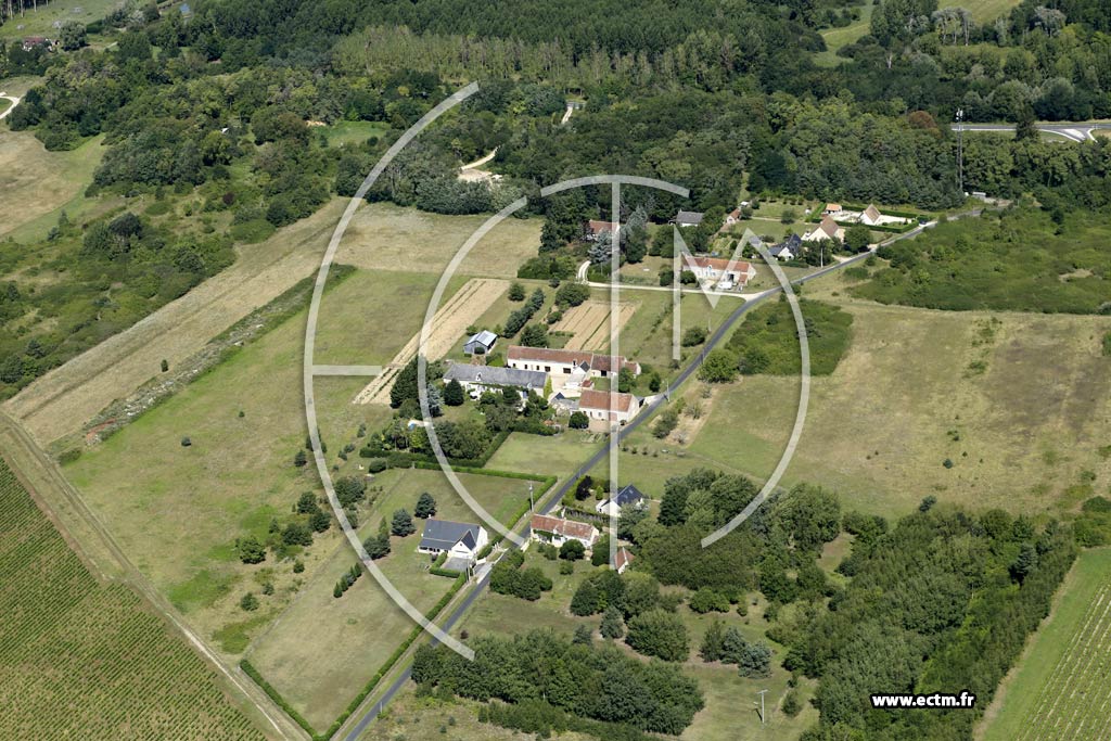 Photo arienne de Saint-Georges-sur-Cher (Ouest)