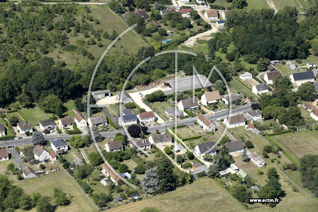 Photo arienne de Saint-Georges-sur-Cher (Sud)