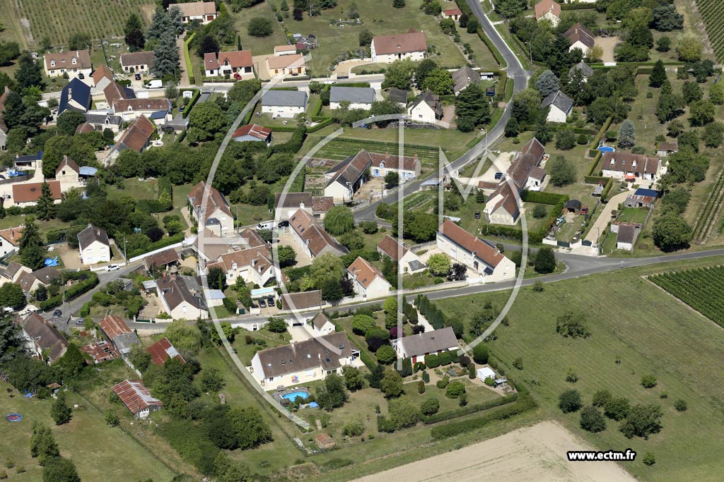 Photo arienne de Saint-Georges-sur-Cher (Sud)