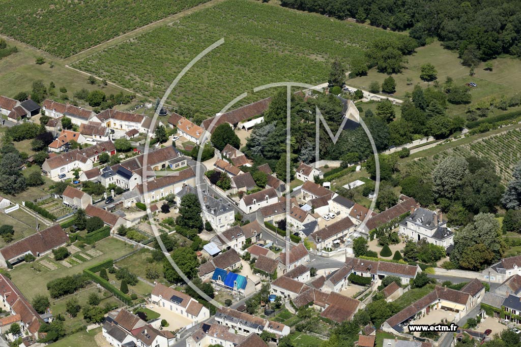 Photo arienne de Saint-Georges-sur-Cher (Sud)