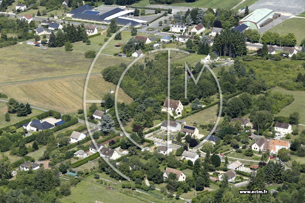 Photo arienne de Saint-Georges-sur-Cher (Sud)