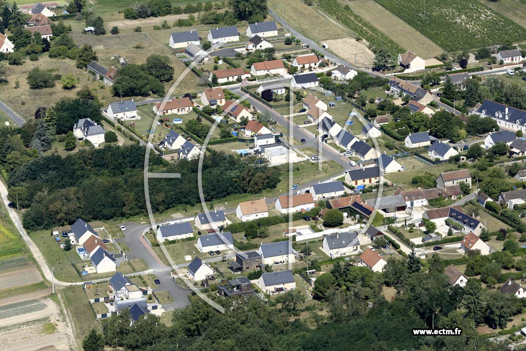 Photo arienne de Saint-Martin-le-Beau (le Gros Buisson)