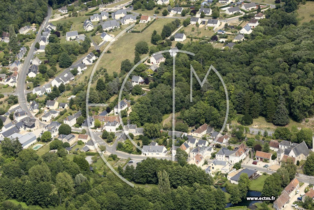 Photo arienne de Saint-Ouen-les-Vignes