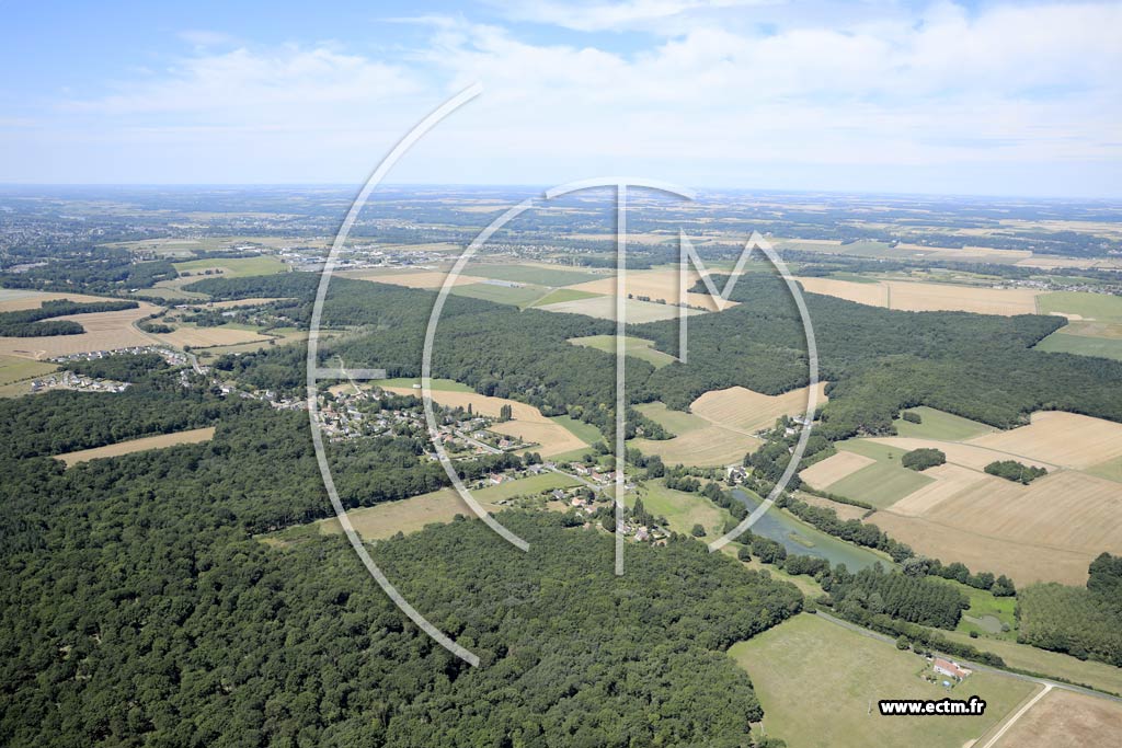 Photo arienne de Saint-Rgle