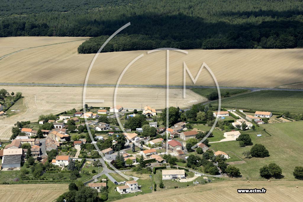 Photo arienne de Chauvigny (l'Espinasse)