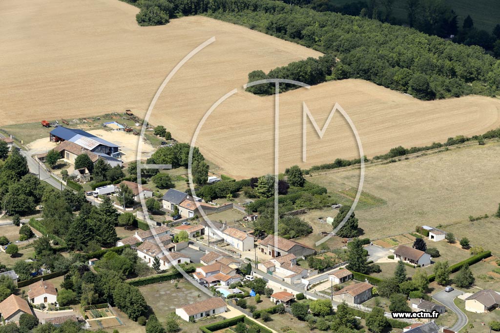 Photo arienne de Chauvigny (le Breuil)