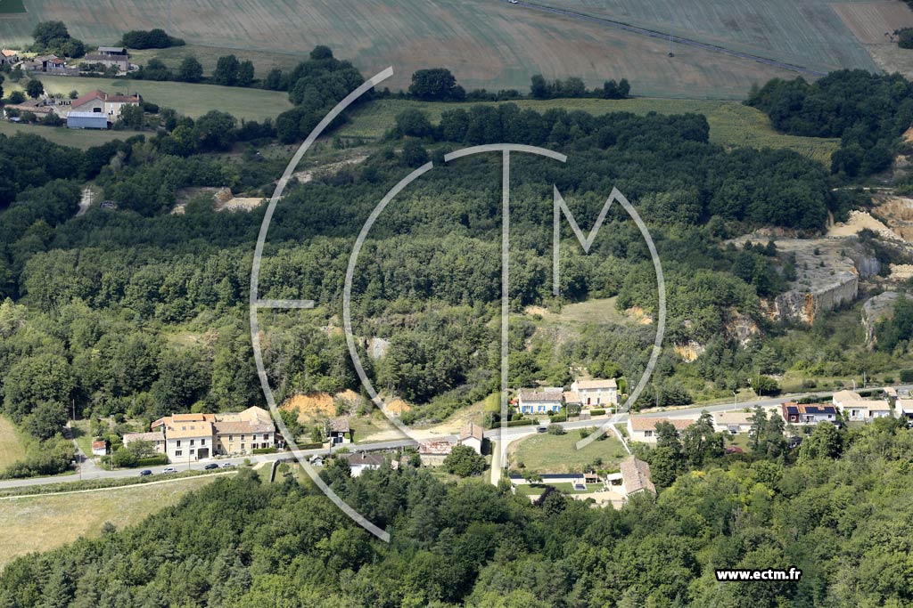 Photo arienne de Lavoux