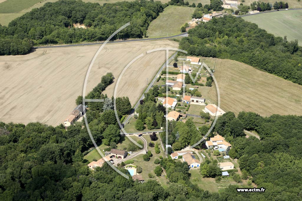 Photo arienne de Lavoux (la Bourge)