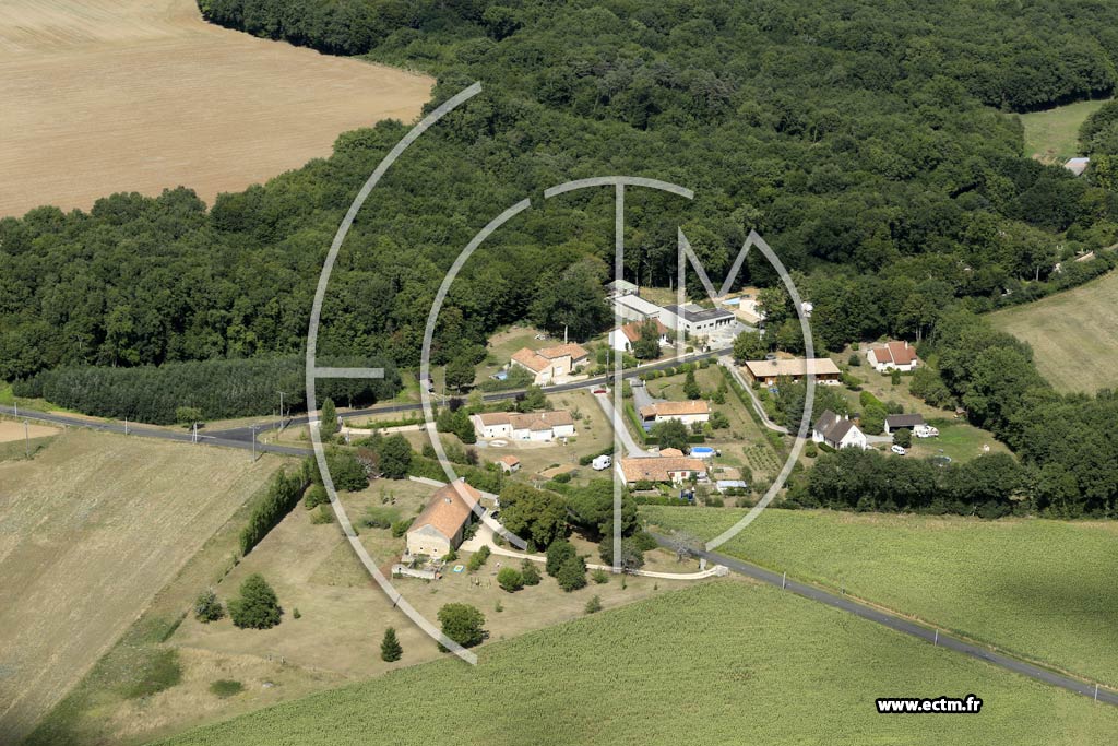 Photo arienne de Terc (le Poteau)