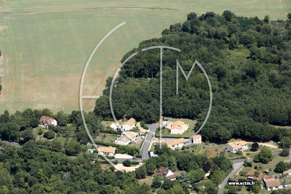 Photo arienne de Marigny-Chemereau (la Roche)
