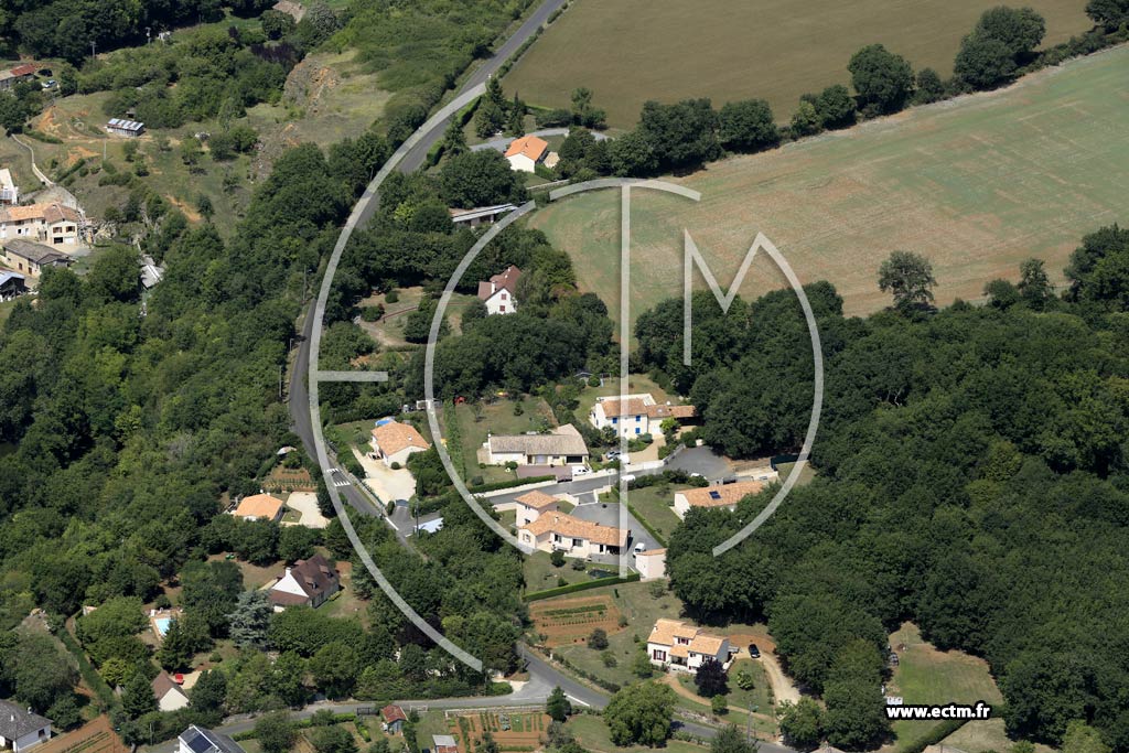 Photo arienne de Marigny-Chemereau (la Roche)