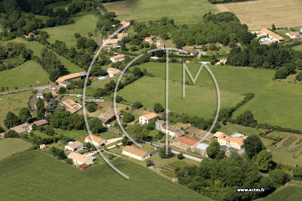 Photo arienne de Aigonnay