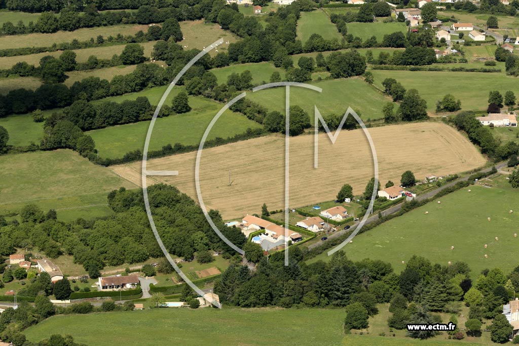 Photo arienne de Aigonnay