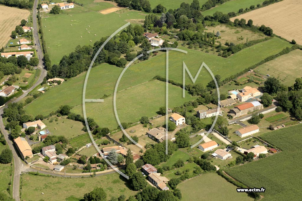 Photo arienne de Aigonnay